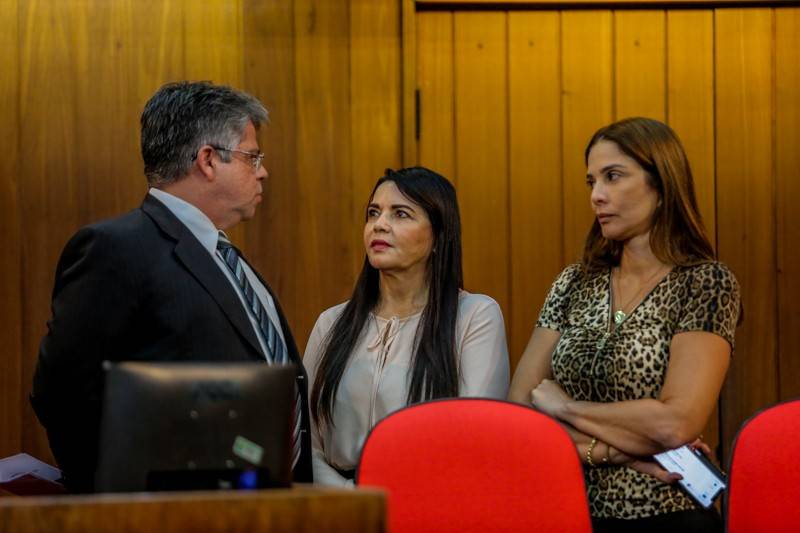 Deputados Gustavo Neiva (PSB), Teresa Britto (PV) e Lucy Soares (PP)